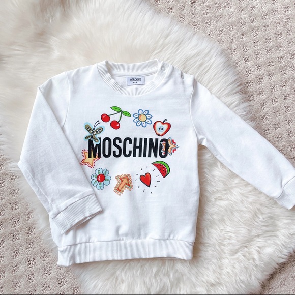 Sold 💫💫Moschino baby sweatshirt 9-12 month - Picture 2 of 5